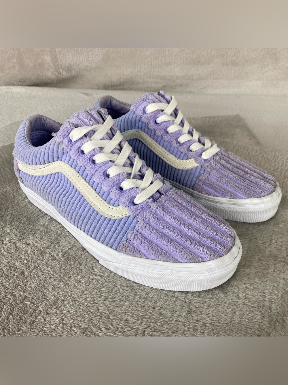 Vans x Anderson Paak Old Skool Shoes Mens 5 Women 6.5 Purple Skate Corduroy NEW